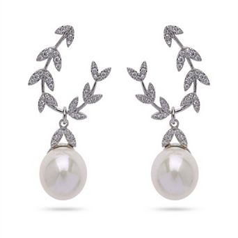 AGP PARIS Elegant Round Drop Earrings
