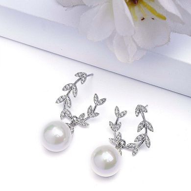 AGP PARIS Elegant Round Drop Earrings