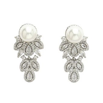 AGP PARIS Diva Collection Modern Zirconia Luxury Earrings