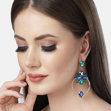 AGP PARIS Diva Collection Delicate Floral Drop Earrings
