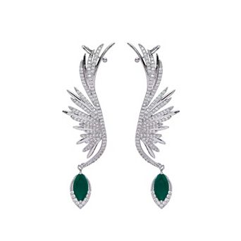 Diva Feather-Shaped Ear Cuff