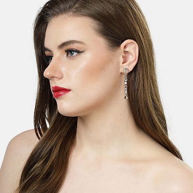 AGP PARIS Multi colored Long Tassel Earrings