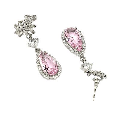 AGP PARIS Diva Collection Floral Drop Earrings