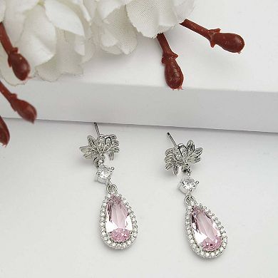 AGP PARIS Diva Collection Floral Drop Earrings