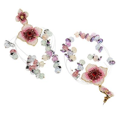 AGP PARIS Diva Collection Double Boho Floral Hanging