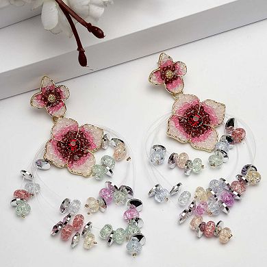 AGP PARIS Diva Collection Double Boho Floral Hanging