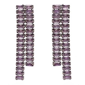 AGP PARIS Diva Asymmetric Dangler Earrings