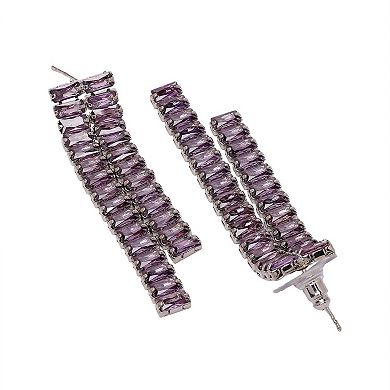 AGP PARIS Diva Asymmetric Dangler Earrings