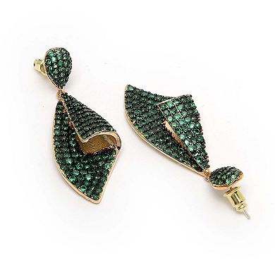 AGP PARIS Diva Collection Modern Asymmetry Earrings