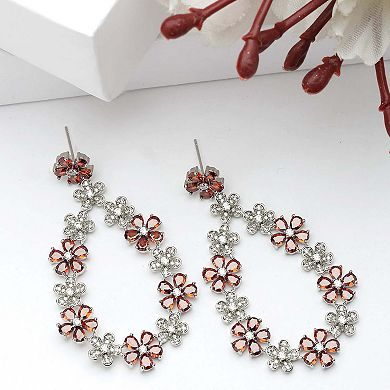 AGP PARIS Diva Dainty Floral Dangle Earrings