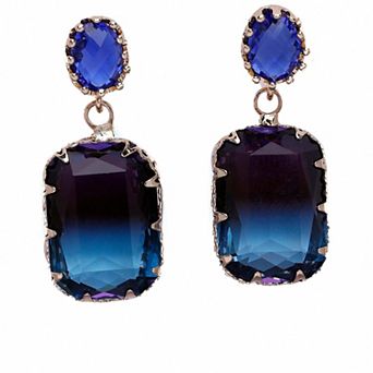 AGP PARIS Diva Classy Rectangle Drop Earrings