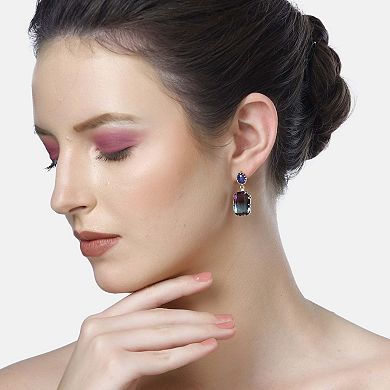 AGP PARIS Diva Classy Rectangle Drop Earrings