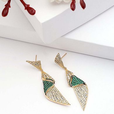 AGP PARIS Diva Luxury Shell Dangle Earrings