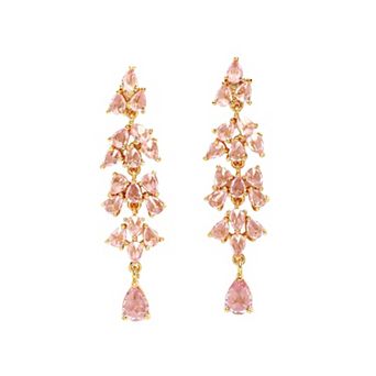 Diva Elegant Leaf Dangle Earrings