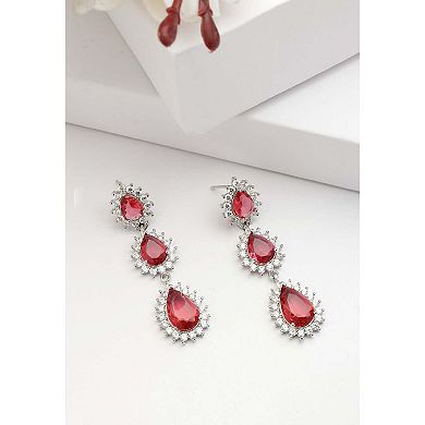 Diva Long Raindrop Earrings