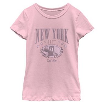 Girls' New York City Brooklyn Bridge Graphic Tee