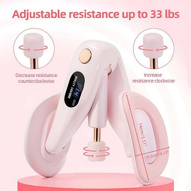 Adjustable Resistance Thigh Master Inner Thigh Exerciser