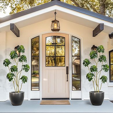 ANIXOL Artificial Schefflera Tree with Multiple Trunks