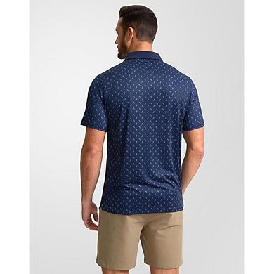 Short Sleeve Dry-Fit Polo Shirt Moisture Wicking Casual Golf Tee
