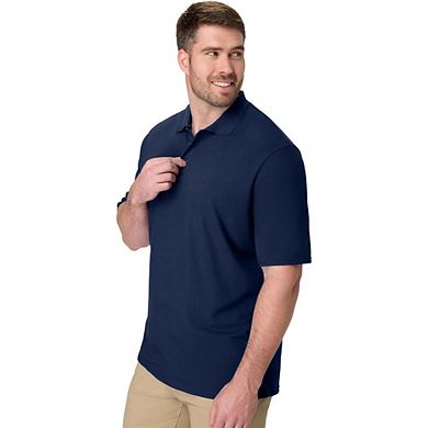 Men's X-Temp Short Sleeve Polo Shirt Midweight Performance Shirt