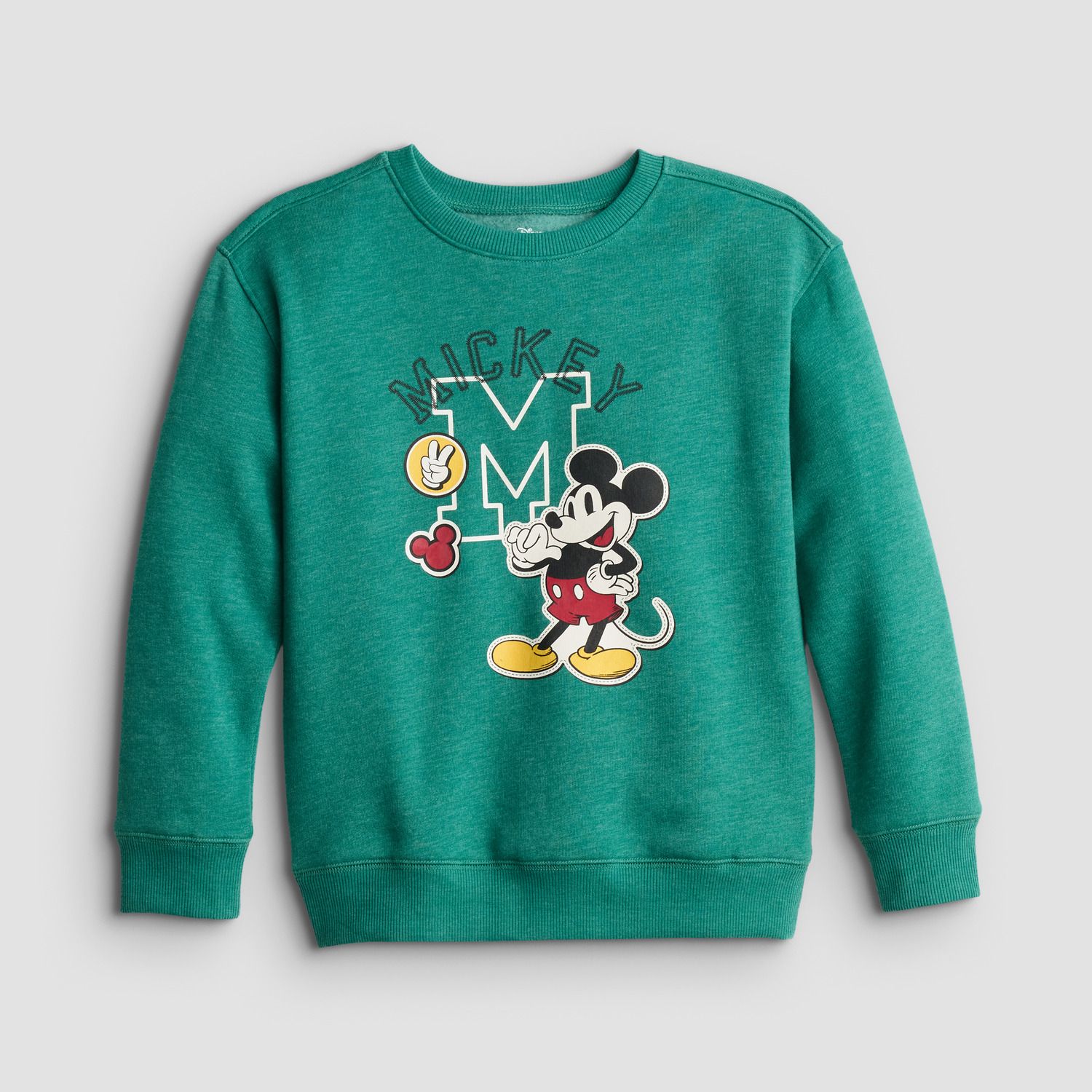 Детские свитшоты Boys 4-12 Disney's Jumping Beans Mickey Mouse Fleece — фото 1