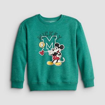 Boys 4-12 Disney's Jumping Beans® Mickey Mouse Fleece Sweatshirt