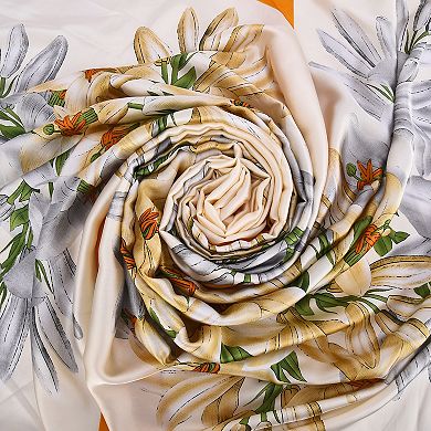 Mellow World Floral Printed Wrap Scarf