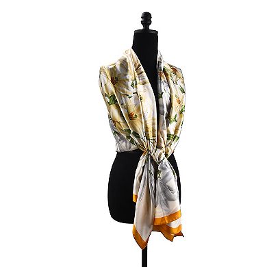 Mellow World Floral Printed Wrap Scarf