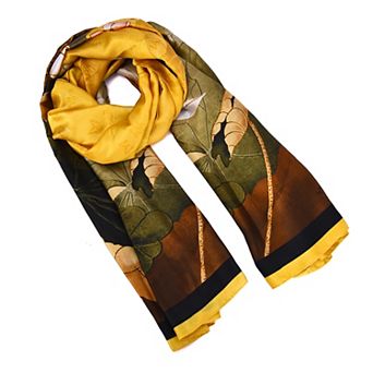 Mellow World Floral Printed Wrap Scarf