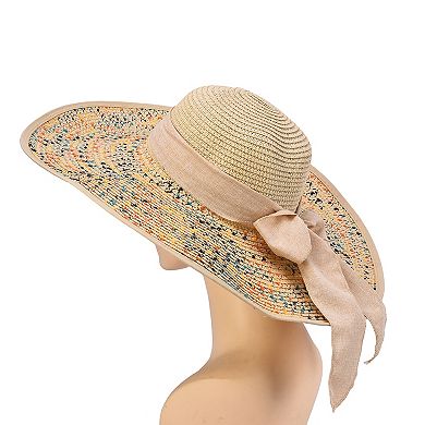 Women's Mellow World Woven Sun Hat With Bow