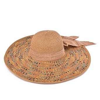 Women's Mellow World Woven Sun Hat With Bow