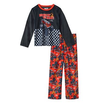 Boys 6-12 Hot Wheels 2 pc Pajama Top & Pajama Bottoms Set