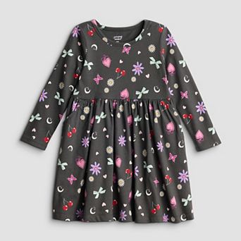 Toddler & Girls 4-12 Jumping Beans® Physical Adaptive Core Long Sleeve Dress