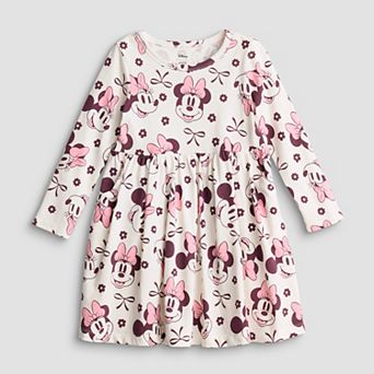 Girls 4-12 Jumping Beans® Disney's Minnie Mouse Long Sleeve Dress