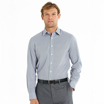 Men's Nick Graham Graph Check Traveler Modern Fit Dress Shirt