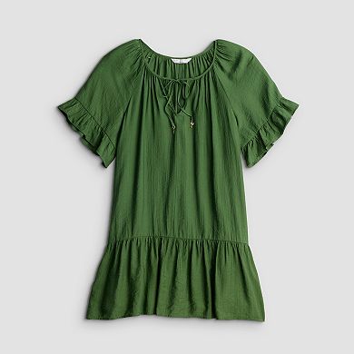 Women's Robbie Bee Flounce Hem Dress