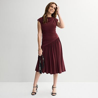 Women's Robbie Bee Drape Dress