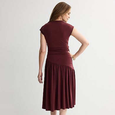 Women's Robbie Bee Drape Dress