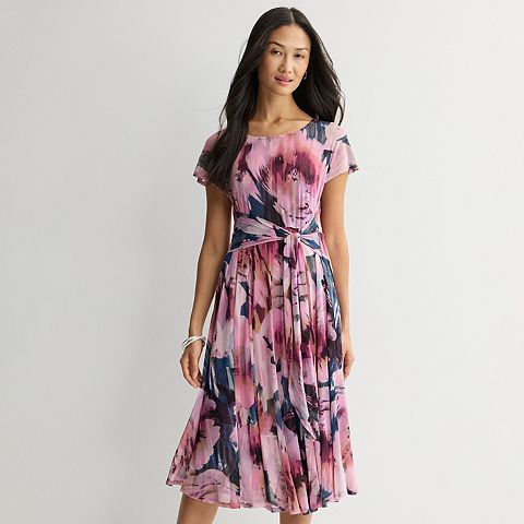 Женские платья Robbie Women's Robbie Bee Mesh Tie Front Dress