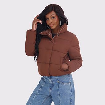 Juniors' madden girl Puffer Jacket