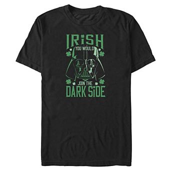 Big & Tall Star Wars Darth Vader St. Patrick's Day Graphic Tee