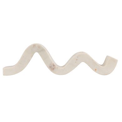 Hello Honey Marble Wave Double Taper Candle Holder