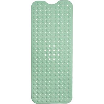 Bath Mat 40 X 16 Inch Extra Long Non Slip Bathtub Mat Anti Slip Black Shower Mat