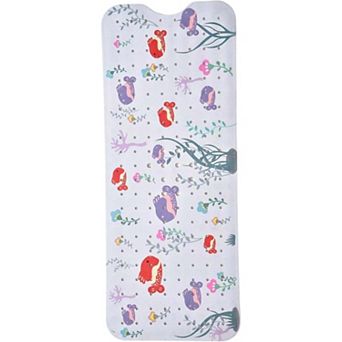 Bath Mat 40 X 16 Inch Extra Long Non Slip Bathtub Mat Anti Slip Black Shower Mat
