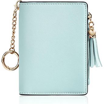 RFID-Protected Women's Wallet: Slim, Stylish, 8 Card Slots, ID Window, Coin Pocket