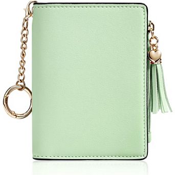 RFID-Protected Women's Wallet: Slim, Stylish, 8 Card Slots, ID Window, Coin Pocket