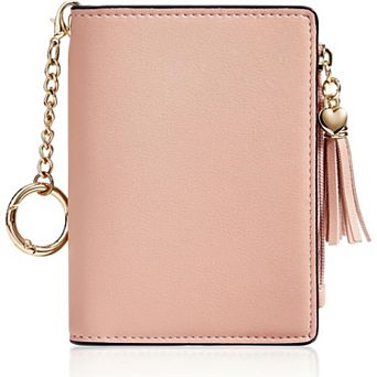 RFID-Protected Women's Wallet: Slim, Stylish, 8 Card Slots, ID Window, Coin Pocket