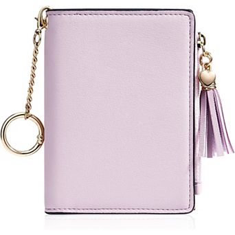 RFID-Protected Women's Wallet: Slim, Stylish, 8 Card Slots, ID Window, Coin Pocket