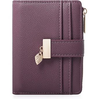 Slim PU Leather Wallet with 7 Card Slots, Coin Pocket & ID Window - Perfect Gift