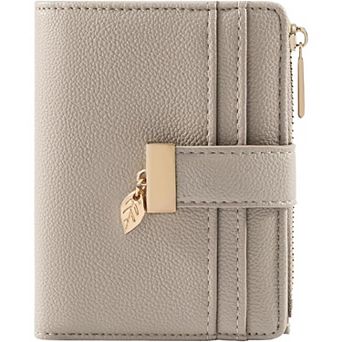 Slim PU Leather Wallet with 7 Card Slots, Coin Pocket & ID Window - Perfect Gift